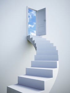Stairway to infinite regress. Finding the past to be free in the future.